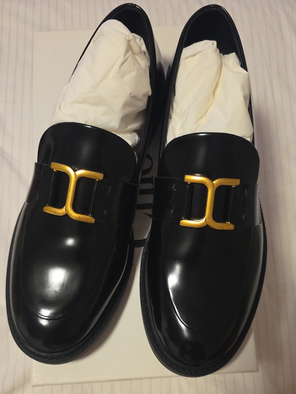 BNIB Chloe Marcie Leather Loafer